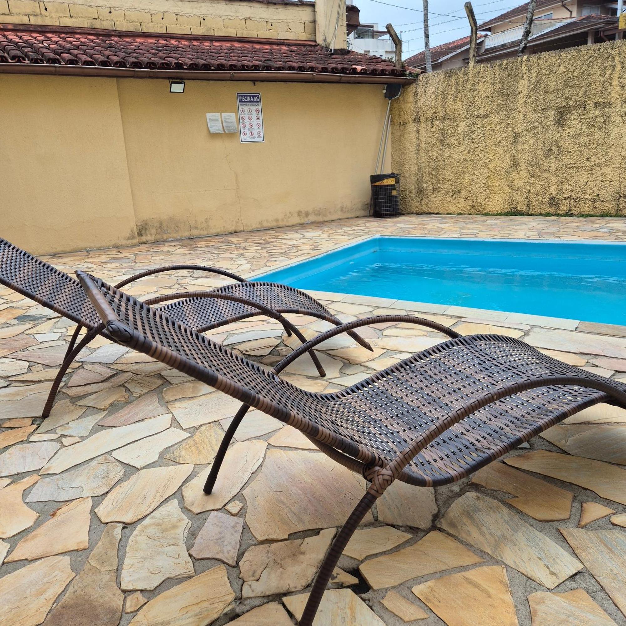 Casa 7 Em Ubatuba No Centro Condominio Com Piscina E Churrasqueira Экстерьер фото