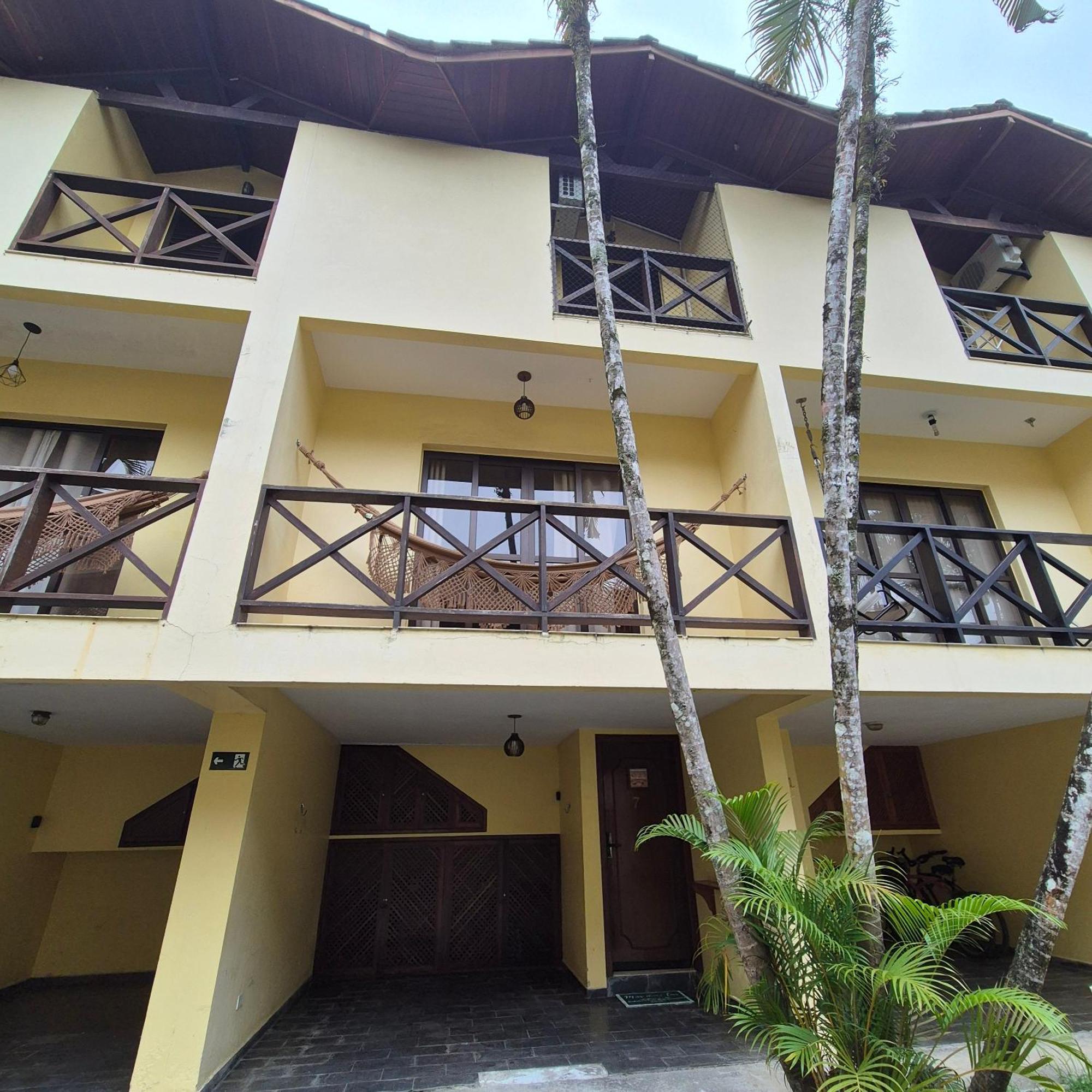 Casa 7 Em Ubatuba No Centro Condominio Com Piscina E Churrasqueira Экстерьер фото